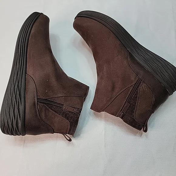 Ryka Dark Brown Ankle Booties - Picture 2 of 6